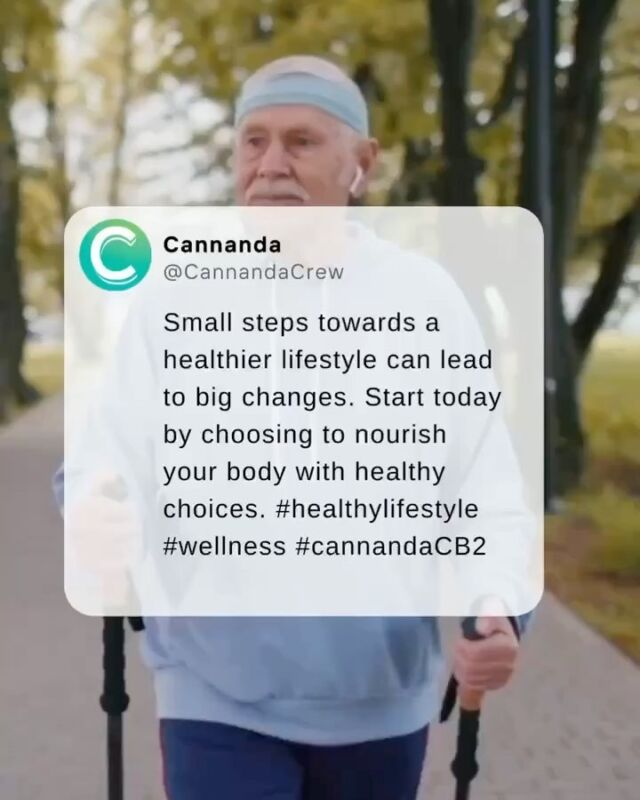 Small steps can lead to significant transformations.

Let's start by choosing to nourish our bodies with healthy choices.

After all, good health is the foundation of a fulfilling life.

#HealthyChoices #SmallStepsBigChanges #CannandaCB2
